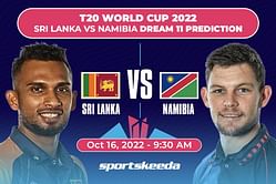 SL vs NAM Dream11 Prediction: Fantasy Cricket Tips, Today's Playing 11, Player Stats, Pitch Report for ICC Men's T20 World Cup 2022, Match 1