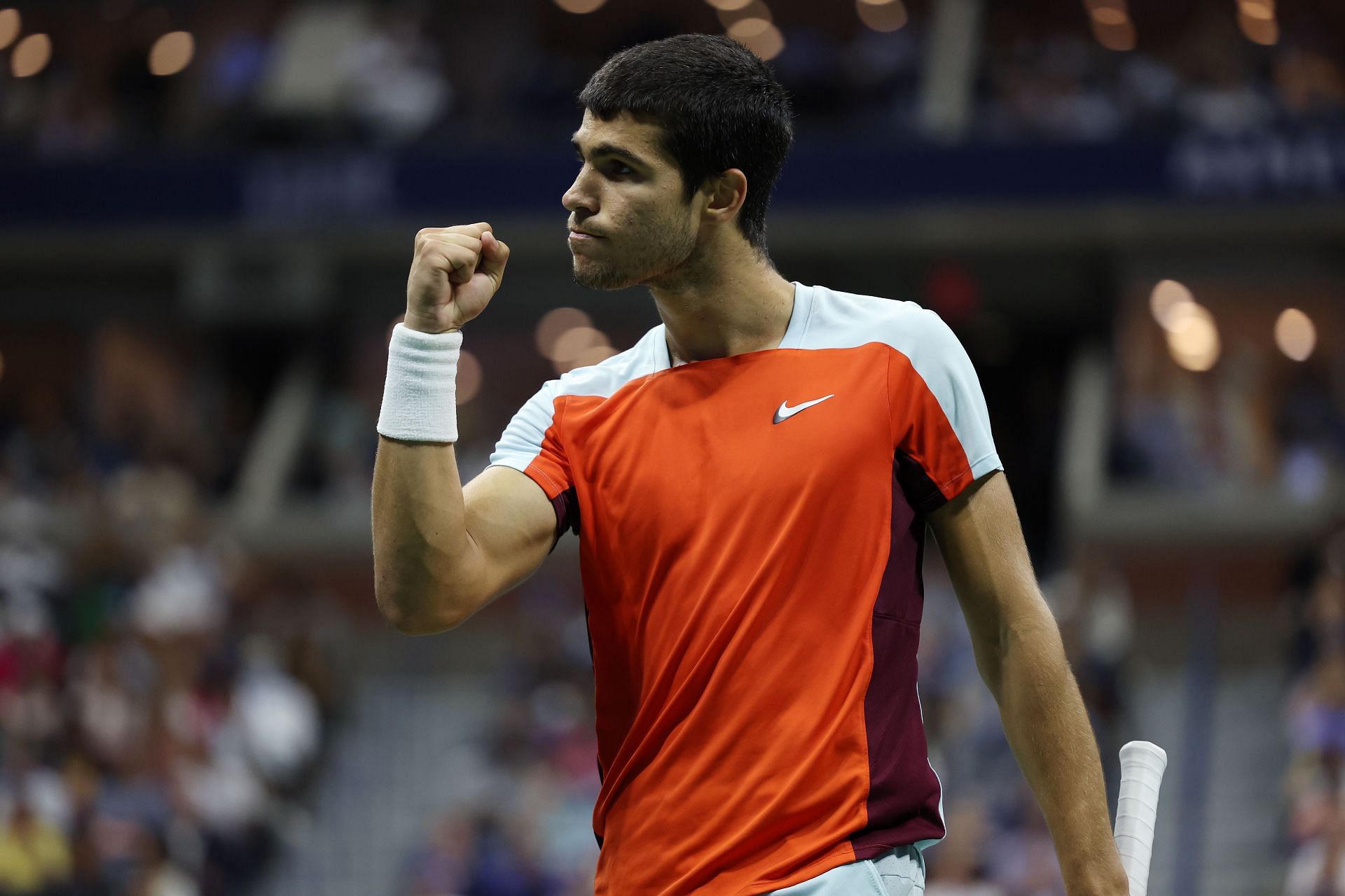 Carlos Alcaraz at the 2022 US Open - Day 14