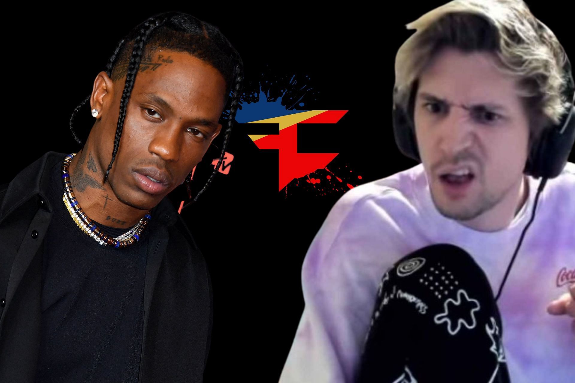 xQc &quot;leaks&quot; Travis Scott