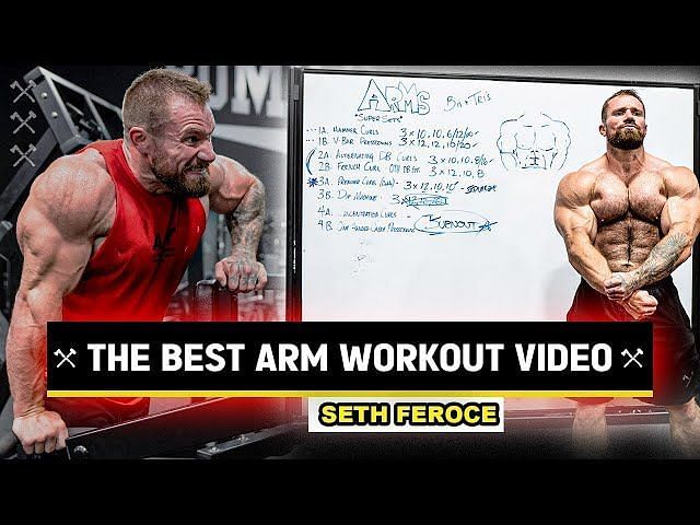 Watch Seth Feroce Crush a Bodybuilding Arm Workout