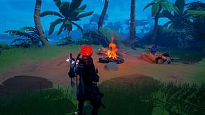 Fortnite: Where to dance at a lit campfire at night