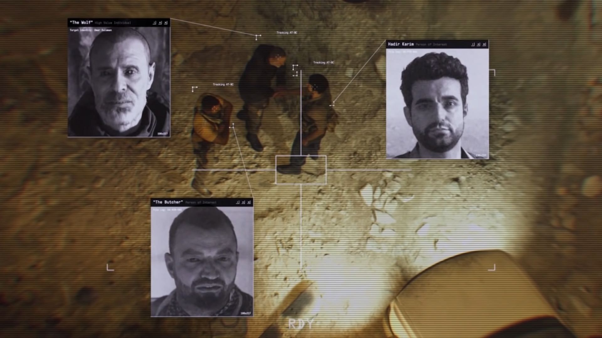 The Wolf, The Butcher, and Hadir meeting up (Image via Call of Duty: Modern Warfare)