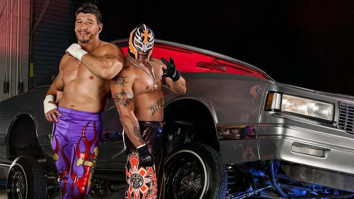 Rey Mysterio and Eddie Guerrero!