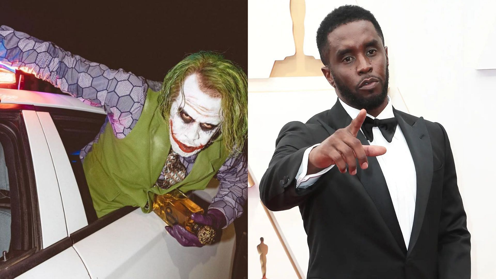 "Won Halloween this year" Diddy leaves fans in awe with stunning Heath Ledger Joker costume