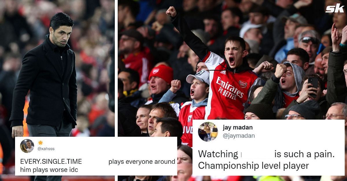 Arsenal fans slam attacker for his performance against PSV Eindhoven