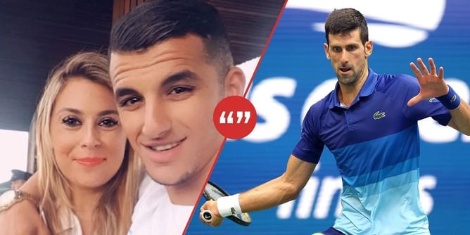 "The only one GOAT" - Marion Bartoli's husband and Belgian footballer Yahya Boumediene reacts to Novak Djokovic recording the highest win-percentage in tennis history