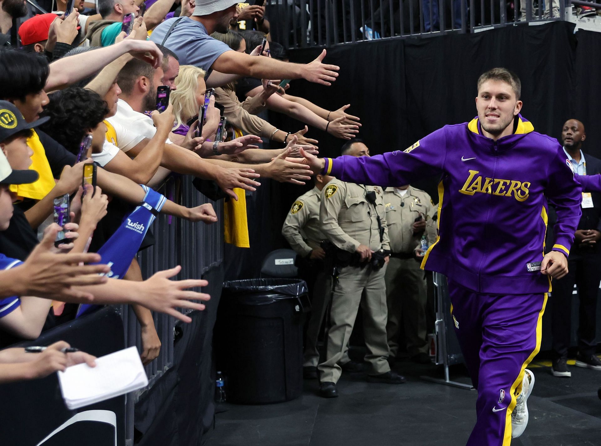 LA Lakers forward Matt Ryan.