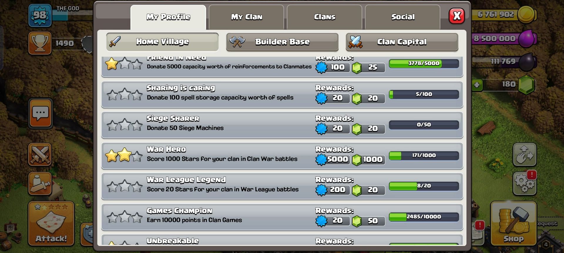 Coc Free gems for clash of clans