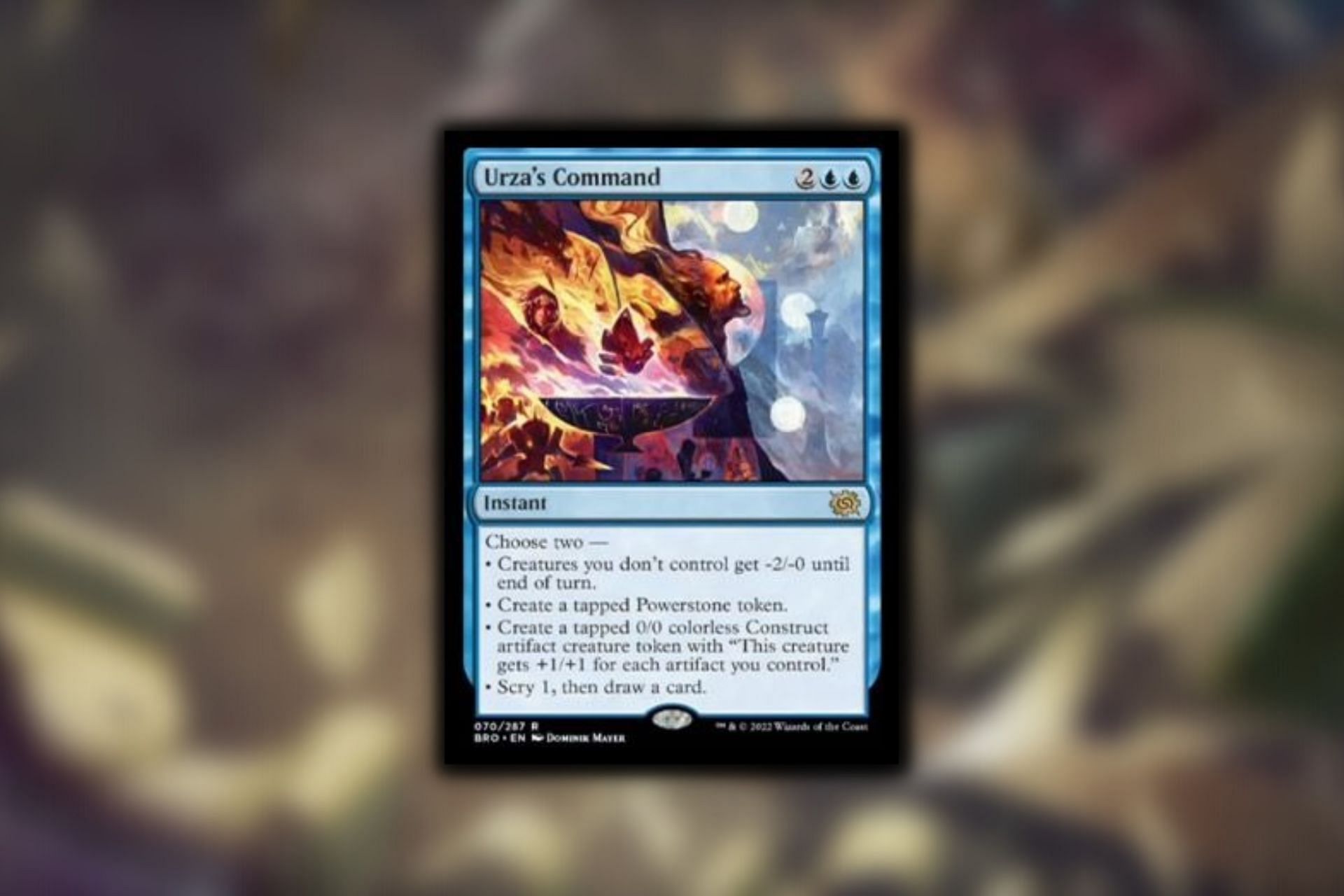 Urza&#039;s Command (image via Wizards of the Coast)