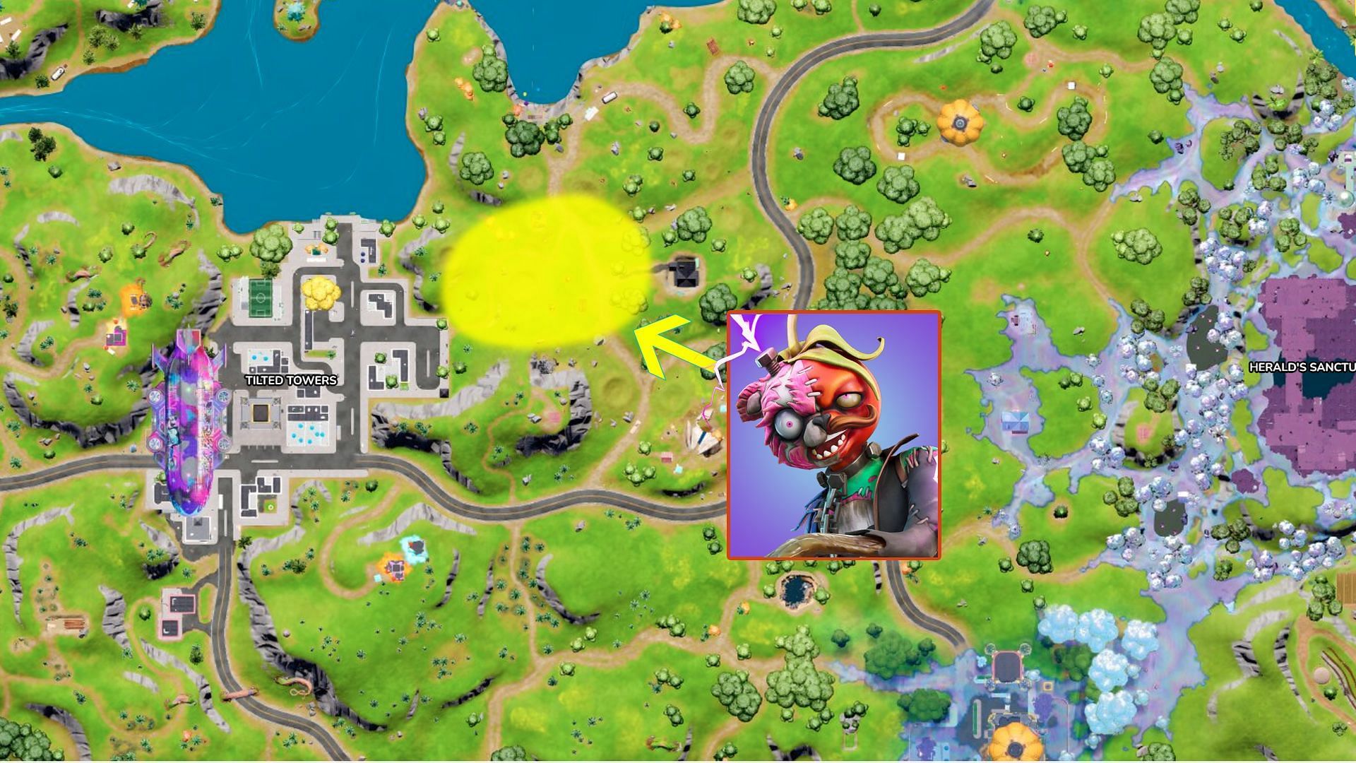 Where to find Curdle Scream Leader in Fortnite Chapter 3 Season 4