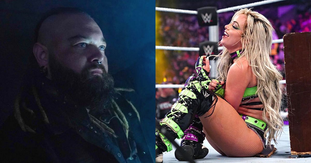 Bray Wyatt and Liv Morgan at Extreme Rules.