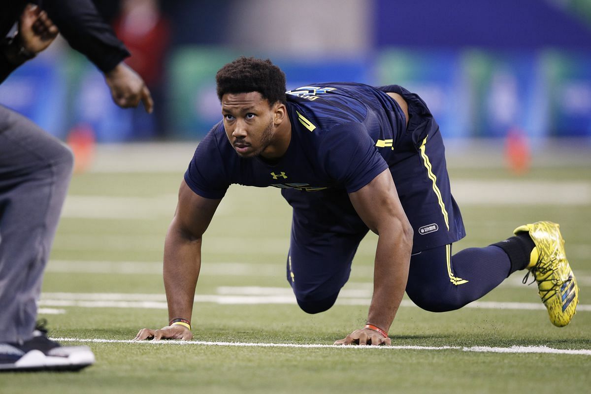 NFL star Myles Garrett provides cryptic response to body transformation -  Mirror Online