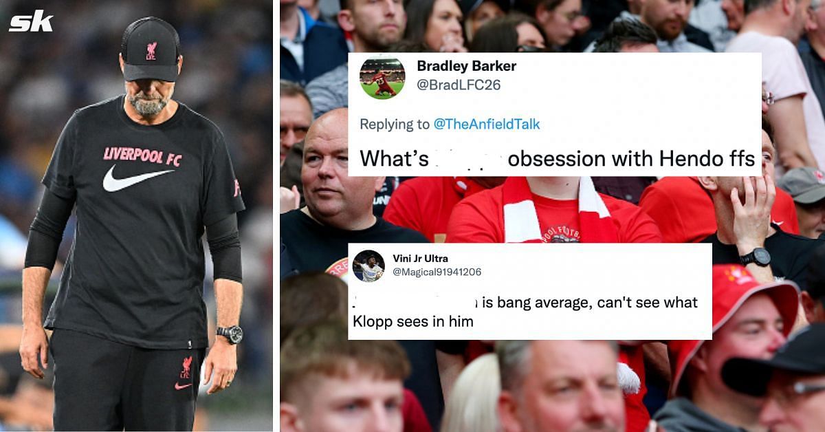 Liverpool fans upset with starting lineup