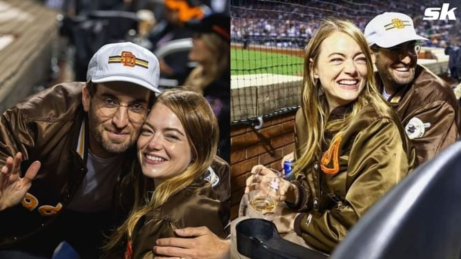 Academy Award-winning actress Emma Stone and her husband, Dave McCary, get showered with boos while out supporting San Diego Padres at Citi Field stadium
