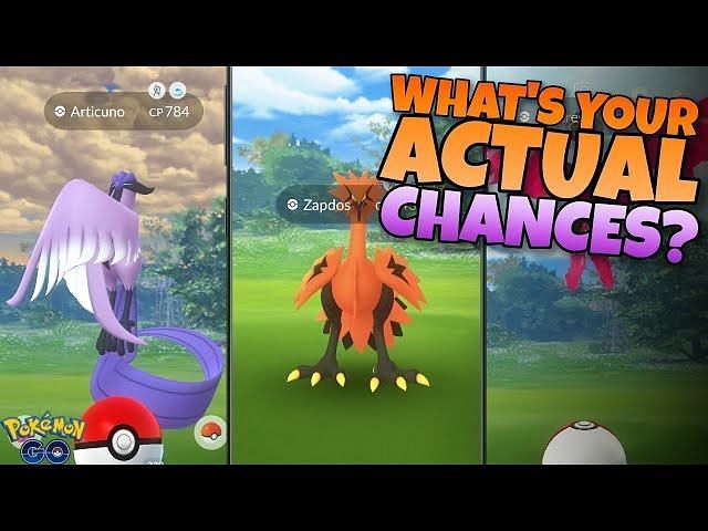 How to catch Galarian Articuno, Galarian Zapdos and Galarian Moltres in ...