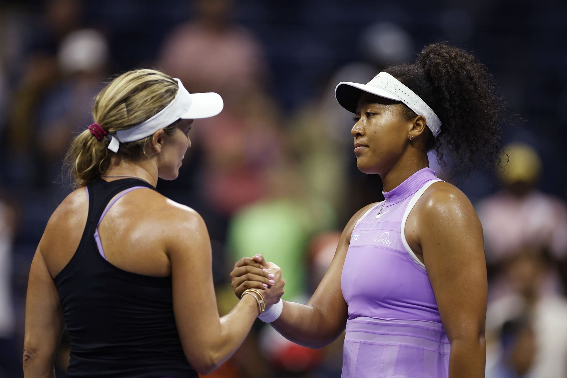 Naomi Osaka Wears Sheer Pants to Clippers Game With Cordae