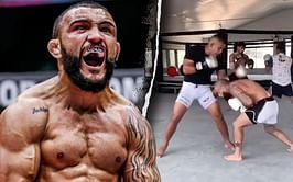 WATCH: John Lineker shows off boxing and head movement ahead of Fabricio Andrade clash