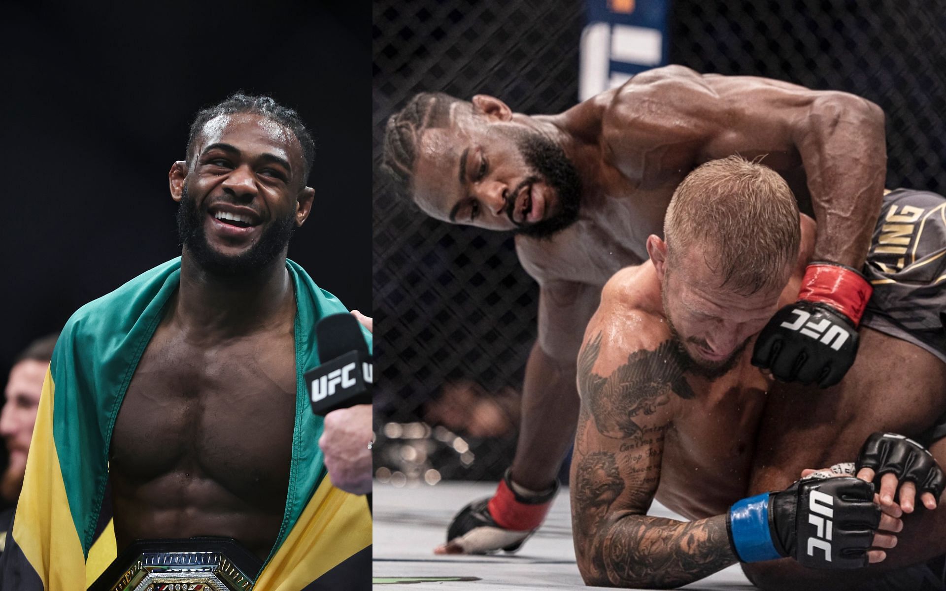Aljamain Sterling (left) vs. T.J. Dillashaw (right). [Images courtesy: left from Getty Images and right from USA Today] 