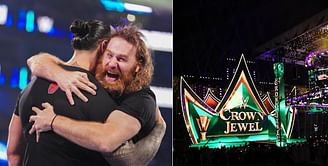 5 Ways The Bloodline could explain Sami Zayn's absence at WWE Crown Jewel