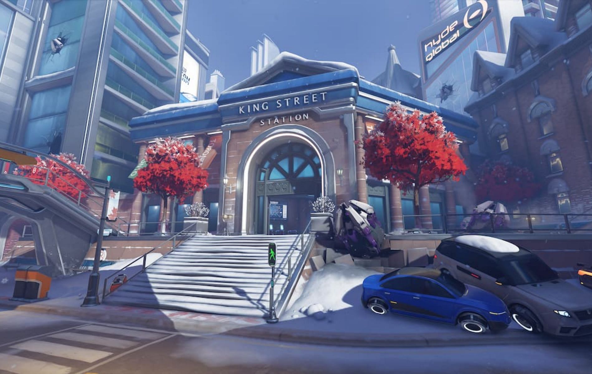 The New Queen Street map takes action straight into the heart of Toronto, Canada (Image via Blizzard Entertainment)