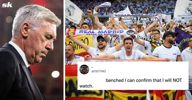 "Can confirm that I will not watch" "Ancelotti is playing with fire" - Real Madrid fans feel midfielder's absence could cost them the game against Girona