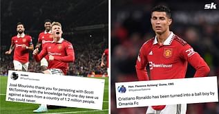 Twitter erupts as Manchester United claim narrow victory over Omonia despite Cristiano Ronaldo putting in an ineffective performance