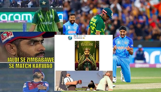 IND vs PAK 2022: Top 10 Babar Azam memes after his golden duck in Super 12 clash of 2022 T20 World Cup