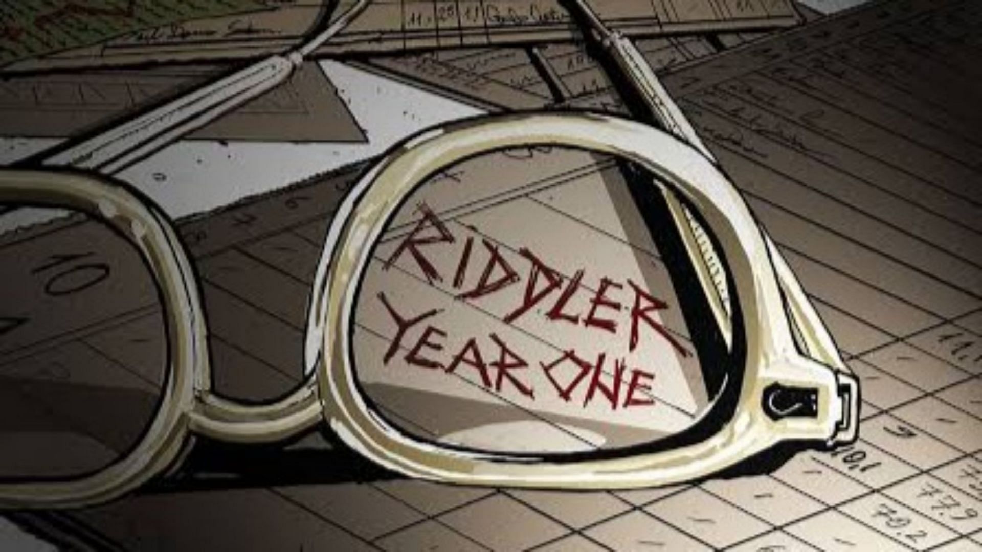 Promotional image for Riddler: Year One (Image via DC Comics)