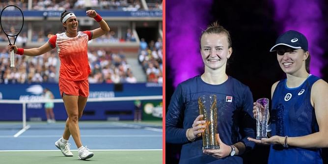 Ons Jabeur jokes about what Iga Swiatek said to Barbora Krejcikova after Ostrava final