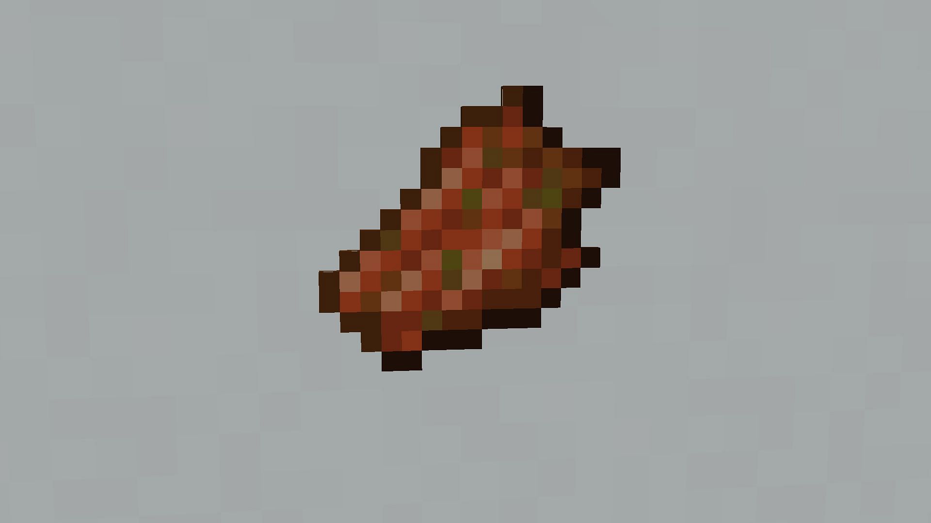 Rotten flesh is one of the most common yet horrible food items Minecraft players will come across (Image via Mojang)