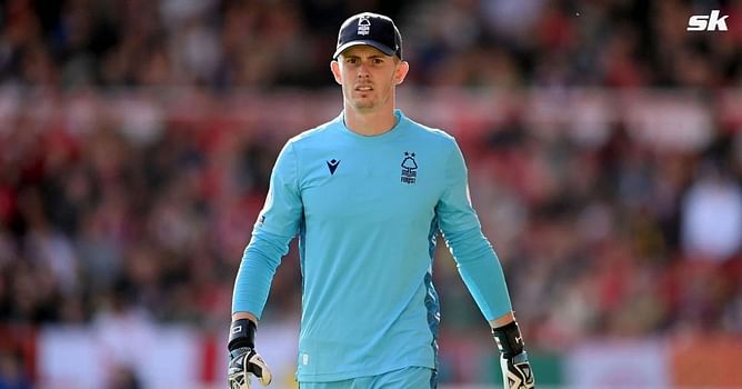 Manchester United loanee Dean Henderson appears to show middle finger to Liverpool fans after helping Nottingham Forest secure impressive win