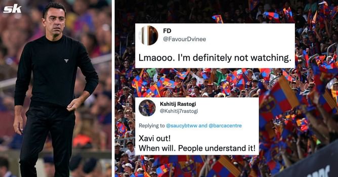 "I'm rooting for Inter to win coz WTF is this?" "Xavi is actually brainless" - Barcelona fans throw in the towel as new signing starts UCL clash against Bayern Munich