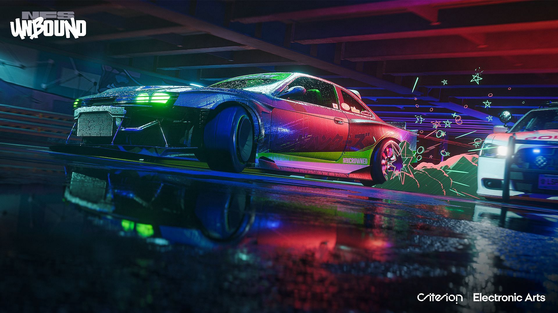 The cars of NFS Unbound (Image via EA)