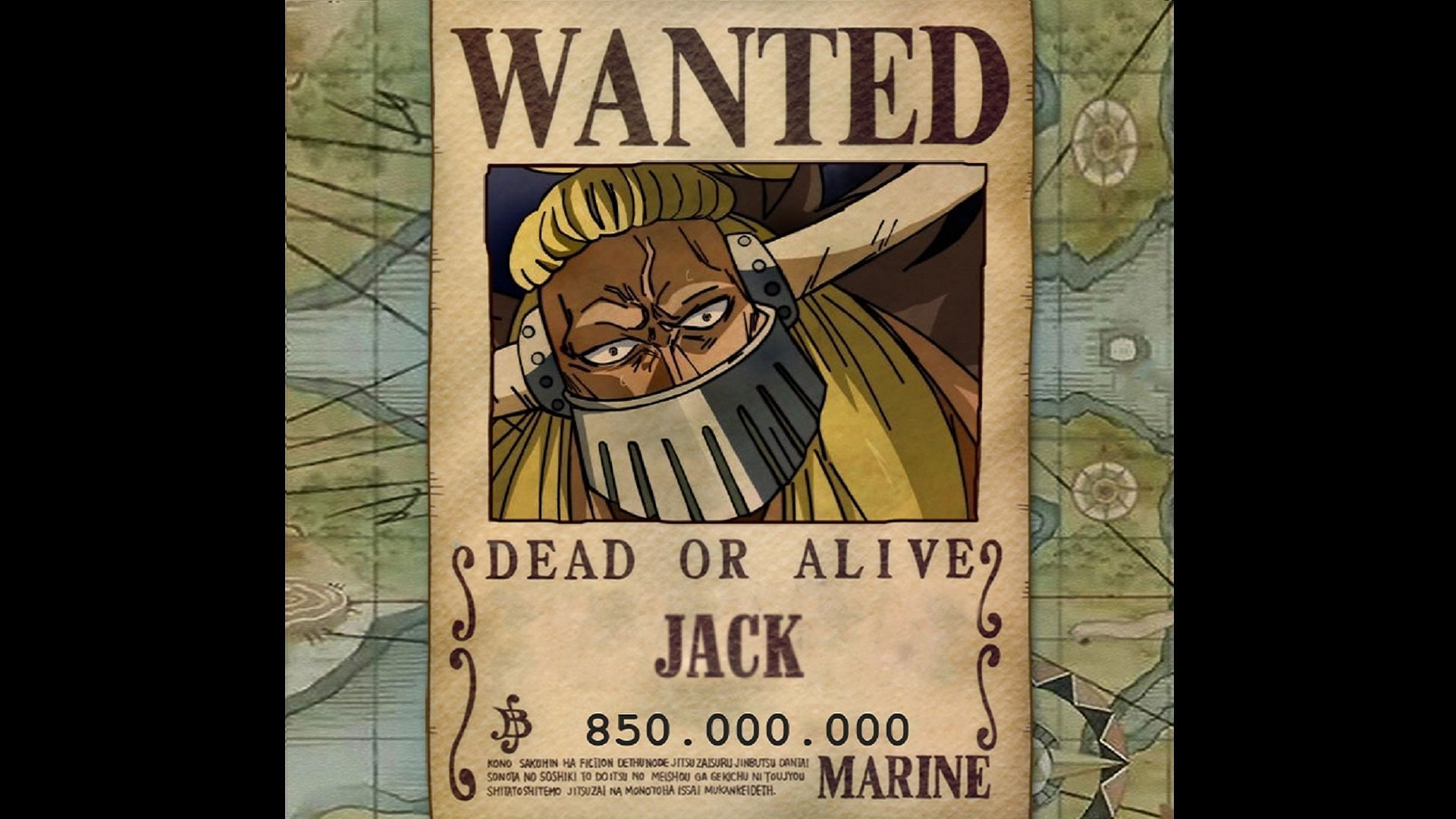 Most fans were disappointed at Jack&#039;s performance in the Wano Arc (Image via Eiichiro Oda/Shueisha, One Piece)