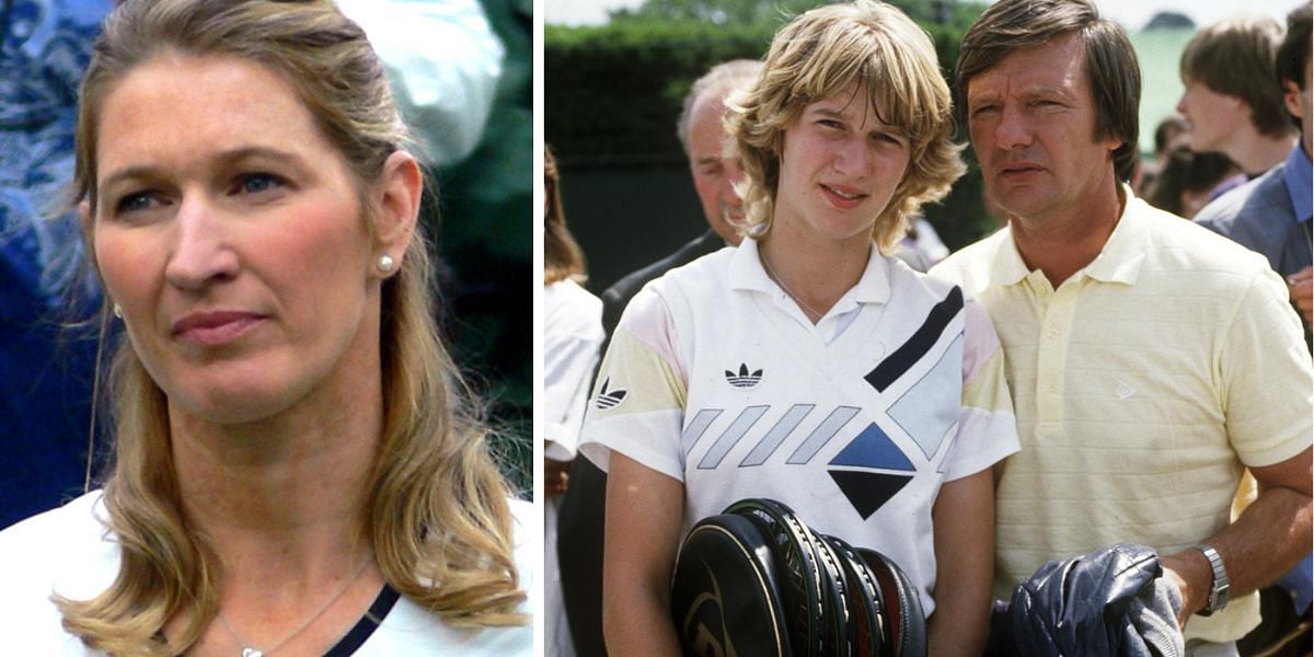 Steffi Graf spoke about living through troubled times after her father&rsquo;s arrest