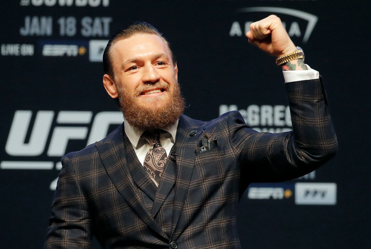 Conor McGregor was strangely respectful during the press conference prior to his bout with Donald Cerrone