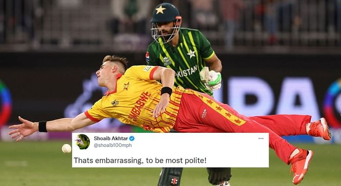 T20 World Cup 2022: “That’s embarrassing” – Shoaib Akhtar breaks silence after Pakistan loses to Zimbabwe by 1 run in last ball thriller