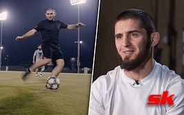 Islam Makhachev gives hilarious insight on Khabib Nurmagomedov's soccer skills