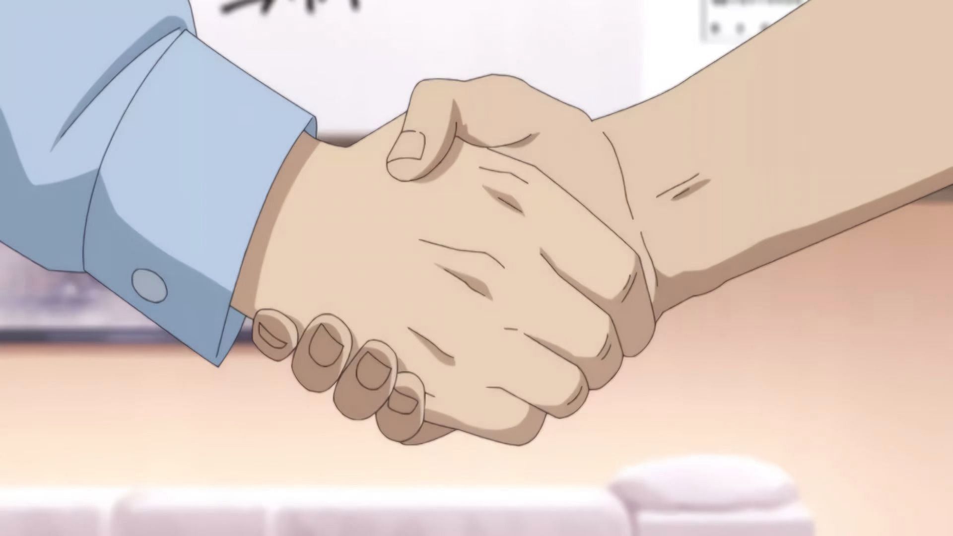 Naoto and Takemichi shake hands in Tokyo Revengers (Image via Ken Wakui, Kodansha)
