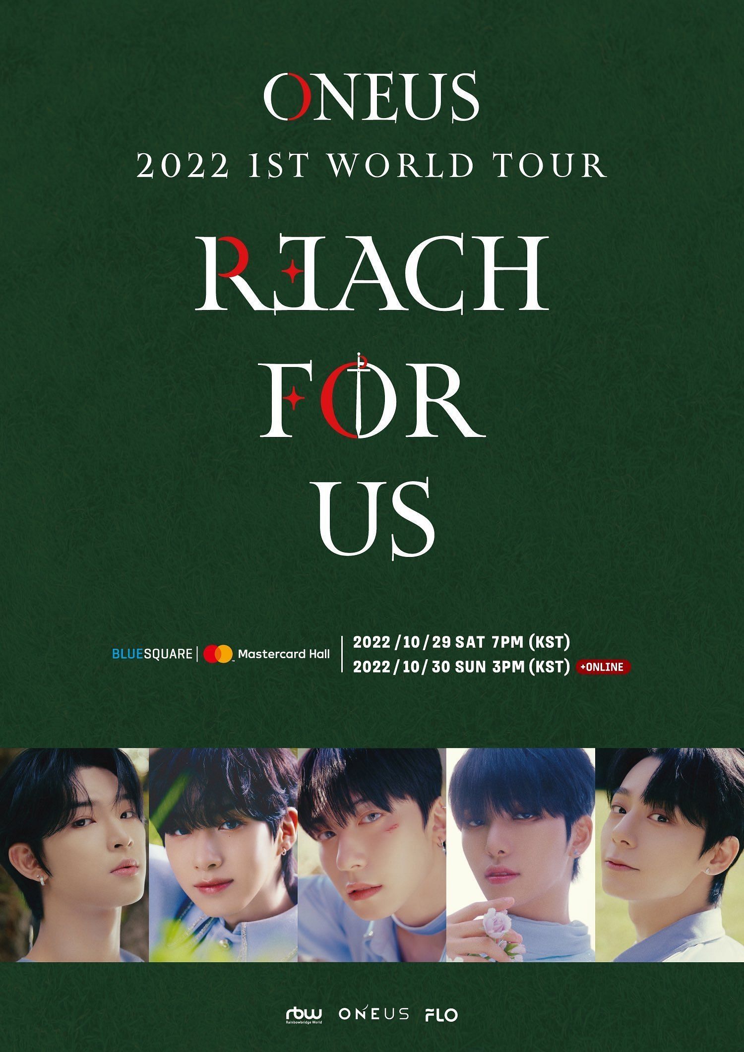 ONEUS Seoul concert dates poster (Image via Twitter/@KpopperFanmulti)