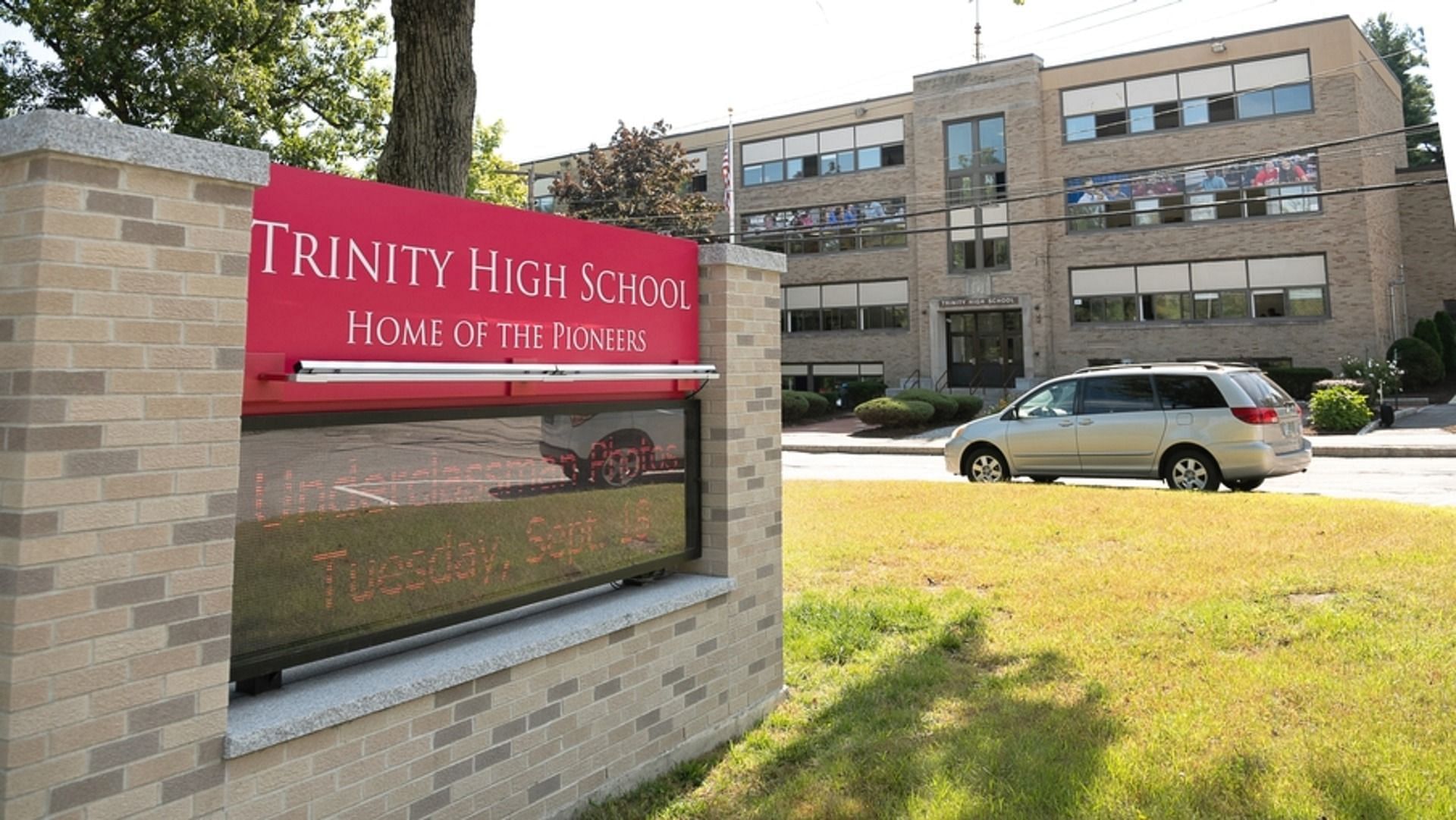 Trinity High School student slammed for racist homecoming proposal (Image via Trinity High School) 