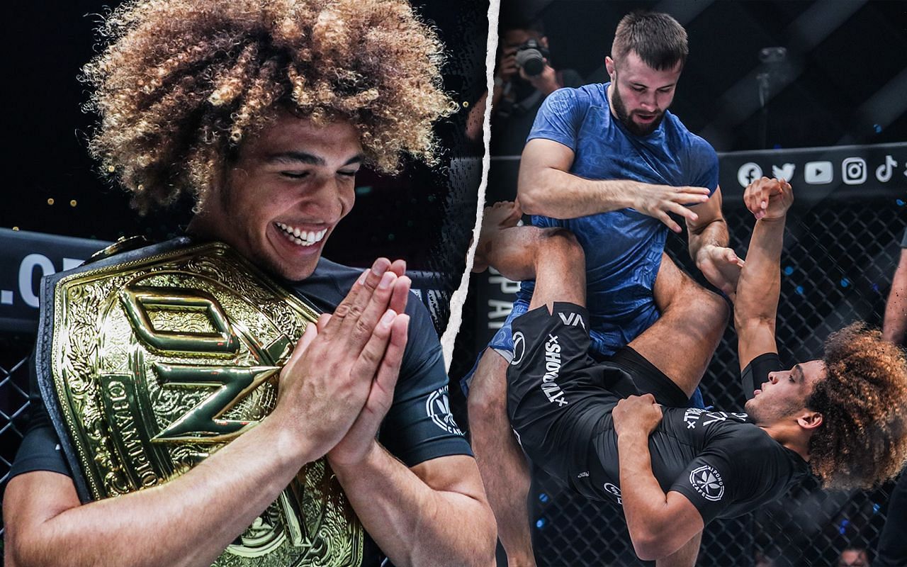 [Photo Credit: ONE Championship] Kade Ruotolo, Uali Kurzhev