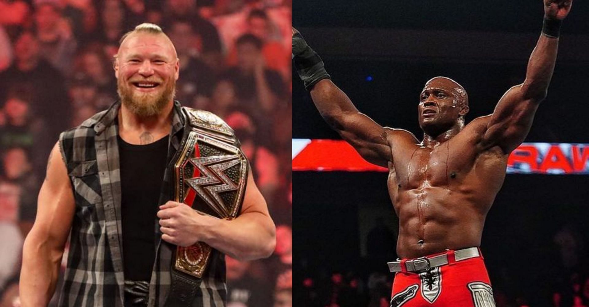 WWE Crown Jewel में ब्रॉक लैसनर और बॉबी लैश्ले का मैच हो सकता है 