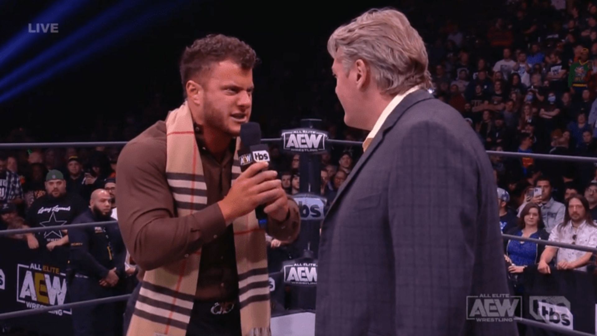 MJF and William Regal came face-to-face on this week