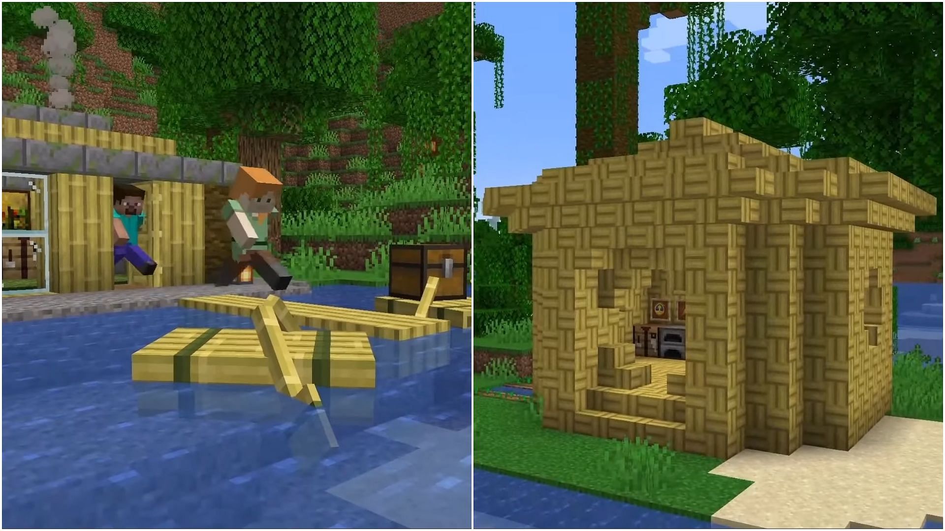 Bamboo blocks are brand new feature that will release in Minecraft 1.20 update (Image via Sportskeeda)