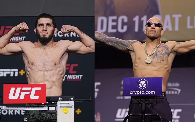 "Don't worry champ" - UFC lightweight contender offers to step up as replacement if Charles Oliveira fails to show up for Islam Makhachev clash at UFC 280