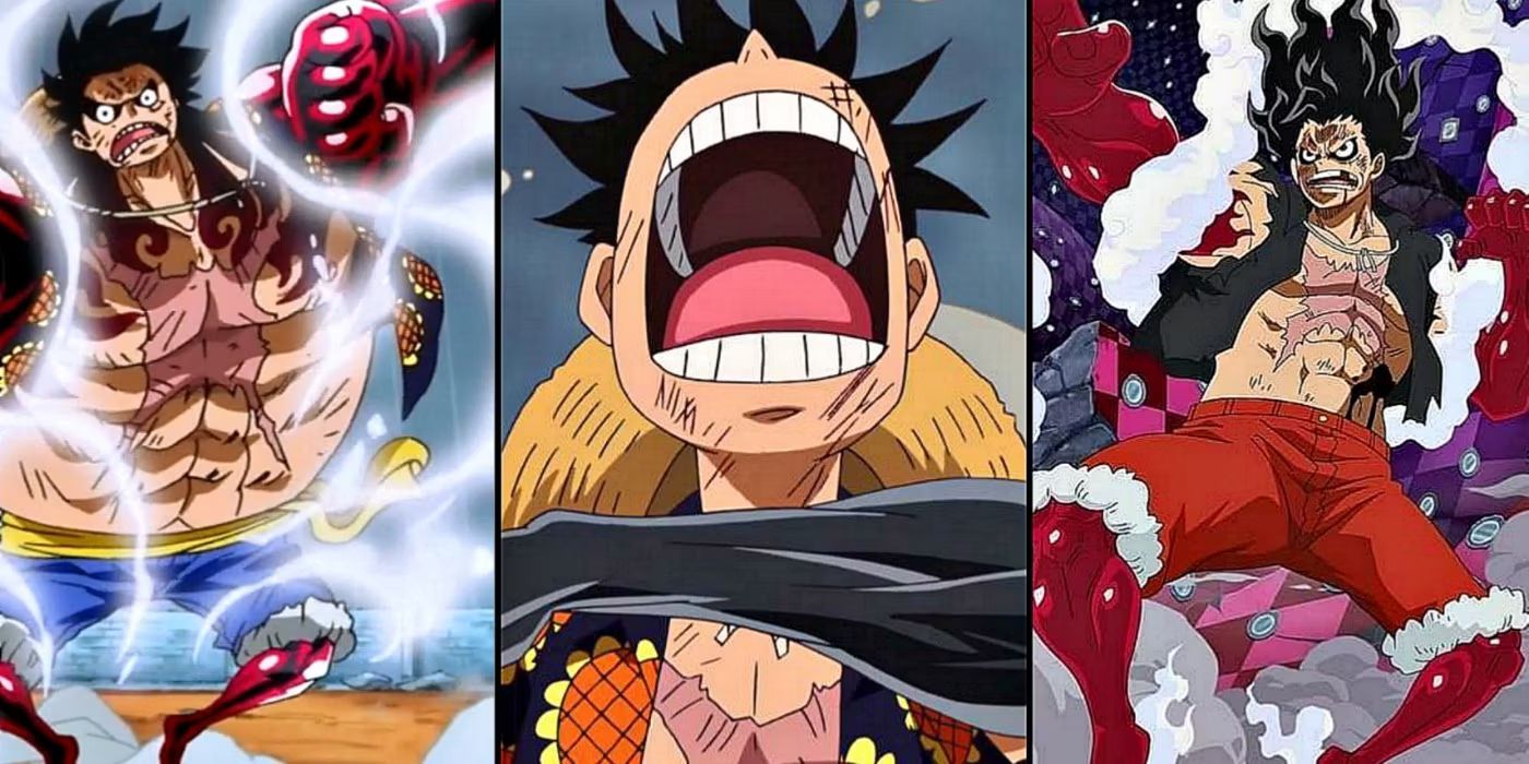 ALL 10 LUFFY'S GEAR 5 TECHNIQUES 