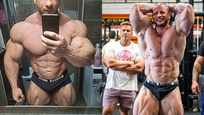 Bodybuilder Michal Krizo Shares Physique Update One Week Before IFBB Pro Debut, Annihilates Chest Workout