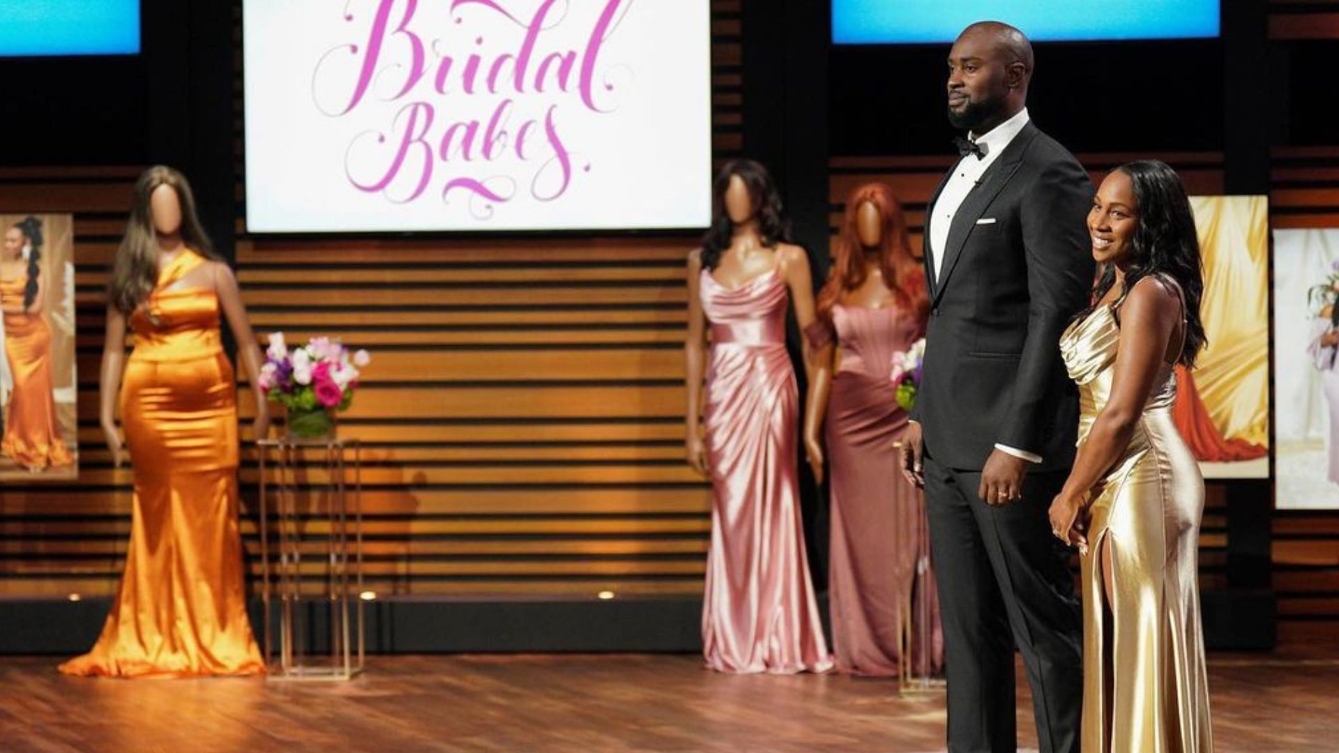 Bridal Babes appearing on Shark Tank on Friday (Image via suitsandsequins and bridalbabes/Instagram)