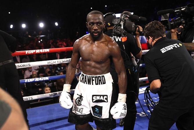 Who is Terence Crawford fighting next?